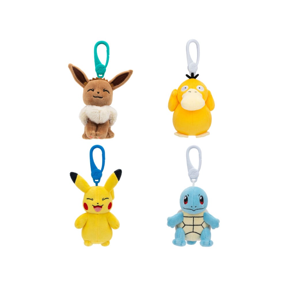 Pokémon Plush Figure & Clip On 10 cm Assortment (6)