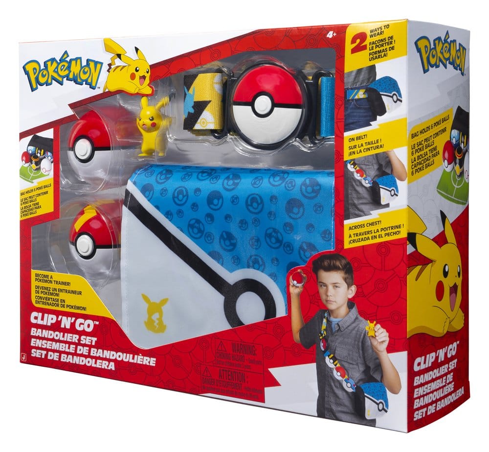 Pokémon Clip 'n' Go Bandolier Set Pikachu