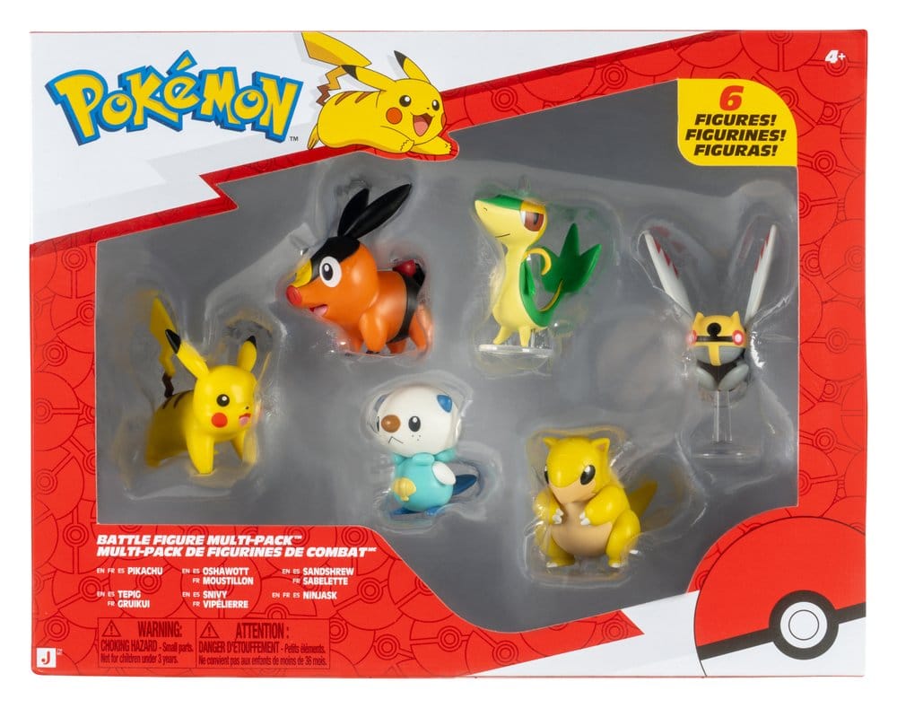Pokémon Battle Figure 6-Pack