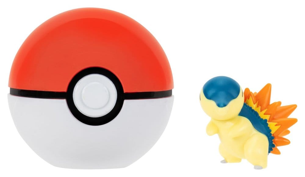 Pokémon Clip 'n' Go Action Figure Cyndaquil & Poké Ball