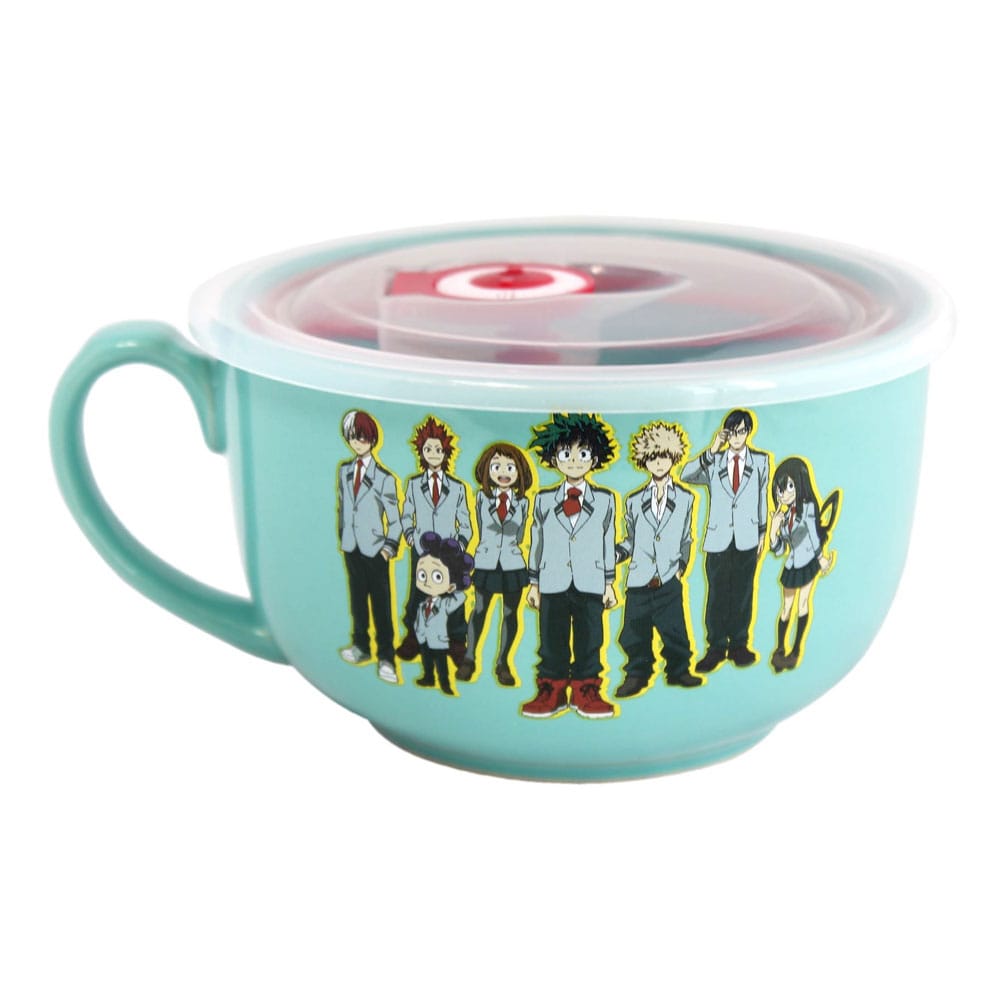 My Hero Academia Ramen bowl with lid and handle UA 532 ml