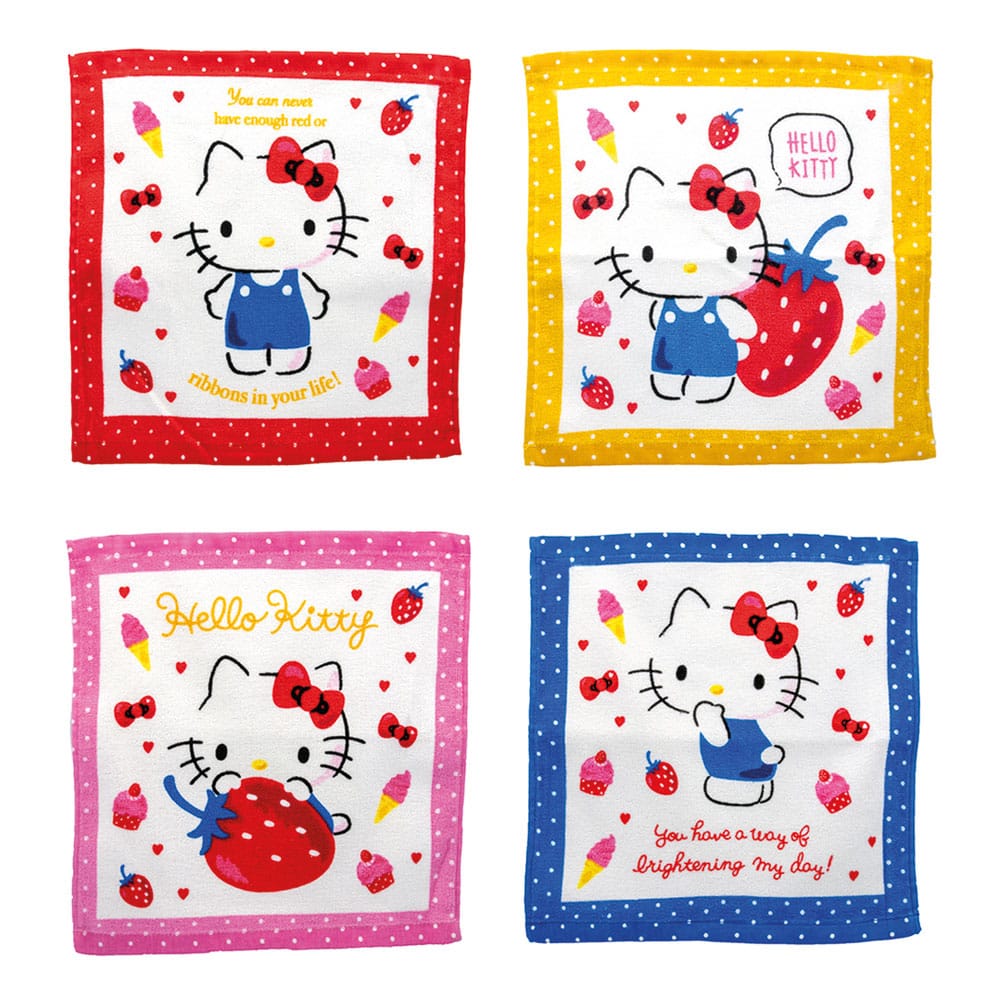 Sanrio Mini Towels Hello Kitty 30 x 30 cm Display (36)