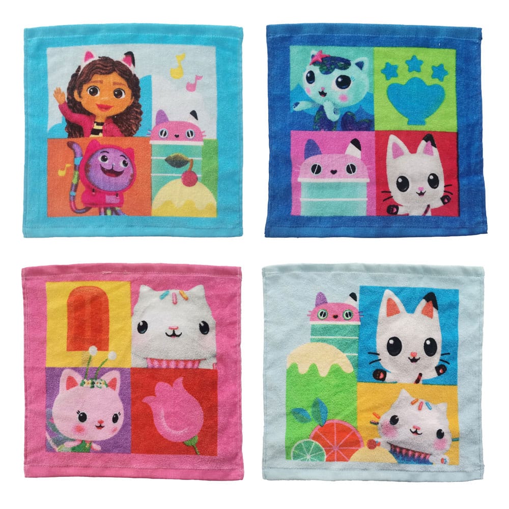 Gabby´s Dollhouse Magic Mini Towels 30 x 30 cm Display (36)