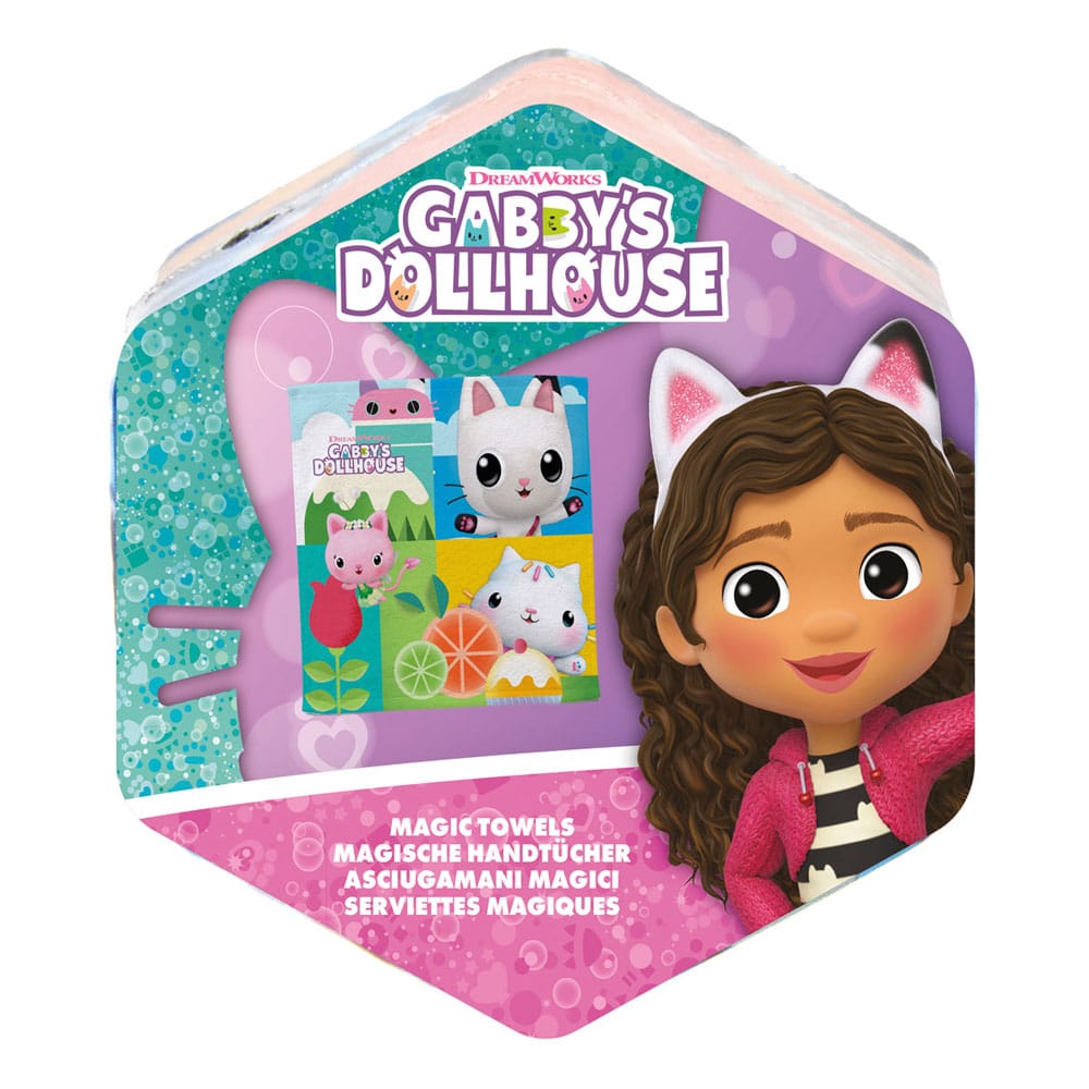Gabby´s Dollhouse Magic Mini Towels 30 x 30 cm Display (36)
