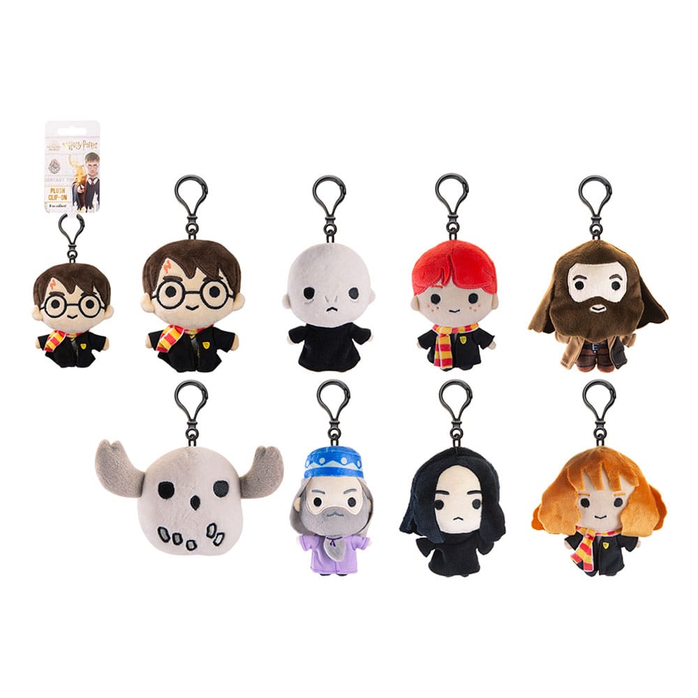 Harry Potter Clip-On Plush Figures 10 cm Assortment (12)