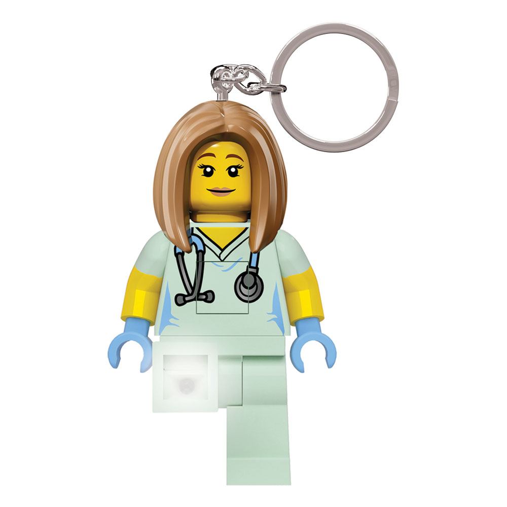 LEGO Classic Light-Up Keychain Nurse 8 cm