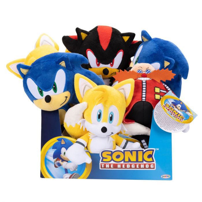 Sonic - The Hedgehog Plush Figures Wave 10 23 cm Assortment (8)