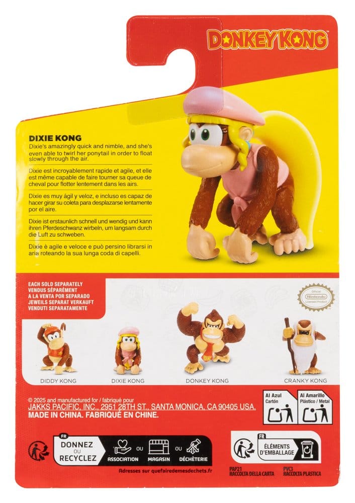World of Nintendo Mini Figure Donkey Kong 6 cm Assortment (16)