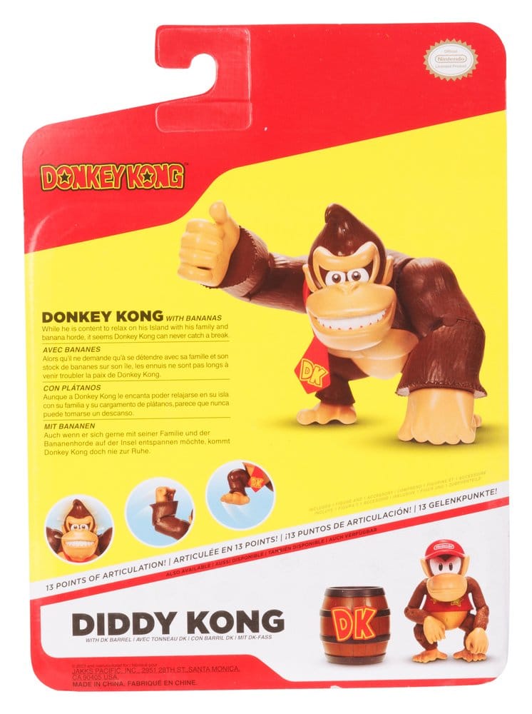 World of Nintendo Mini Figure Donkey Kong 6 cm Assortment (16)