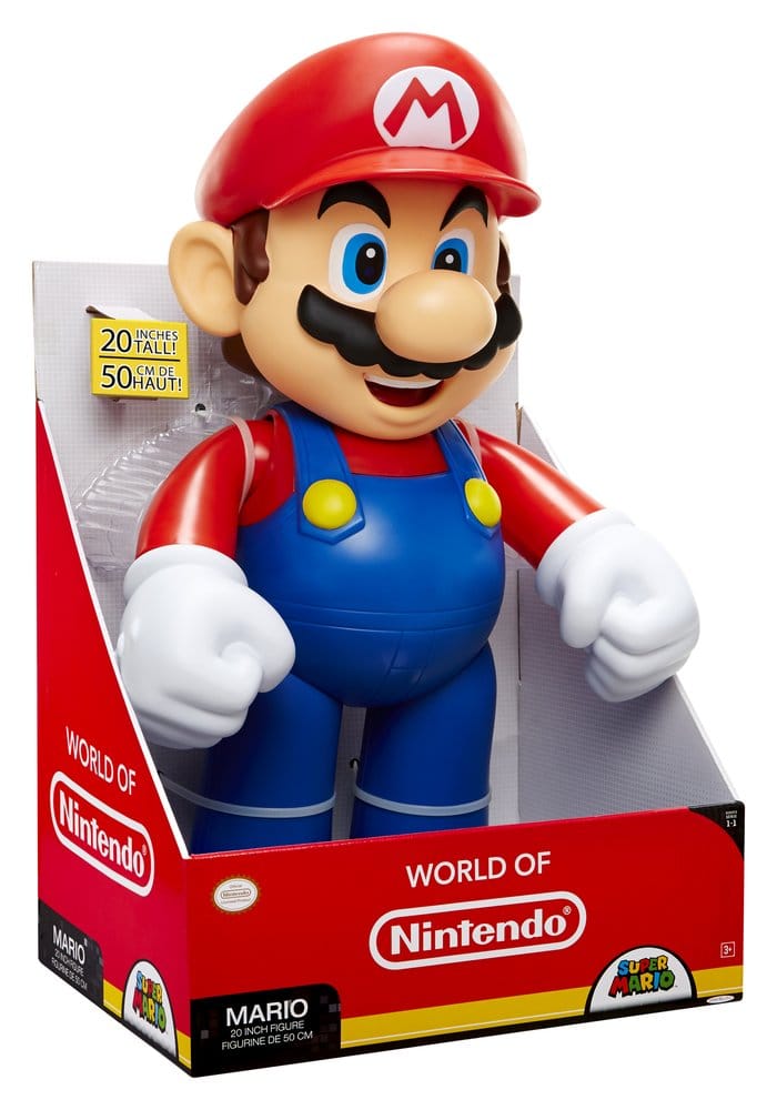 World of Nintendo Big Figs Action Figure Super Mario 50 cm Case (4)