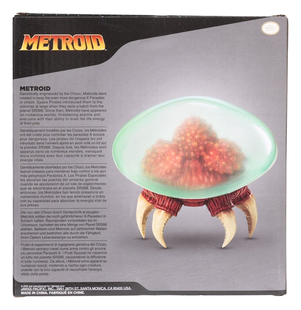 World of Nintendo Metroid Prime Actionfigure Metroid 15 cm