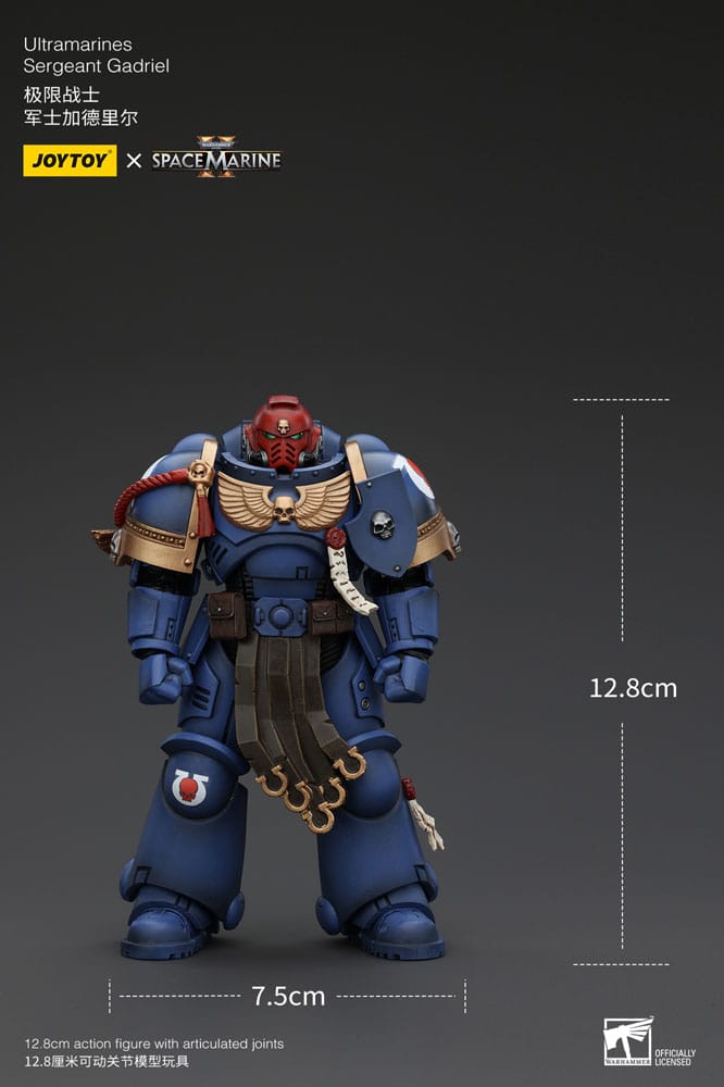 Warhammer 40k Action Figure 1/18 Ultramarines Sergeant Gadriel 13 cm