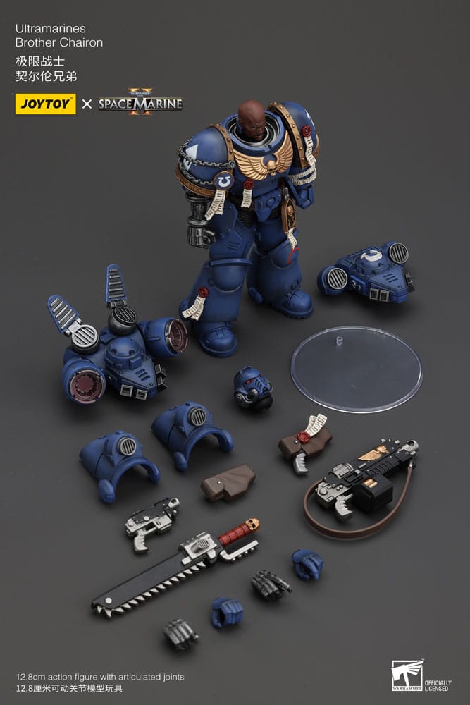 Warhammer 40k Action Figure 1/18 Ultramarines Brother Chairon 13 cm