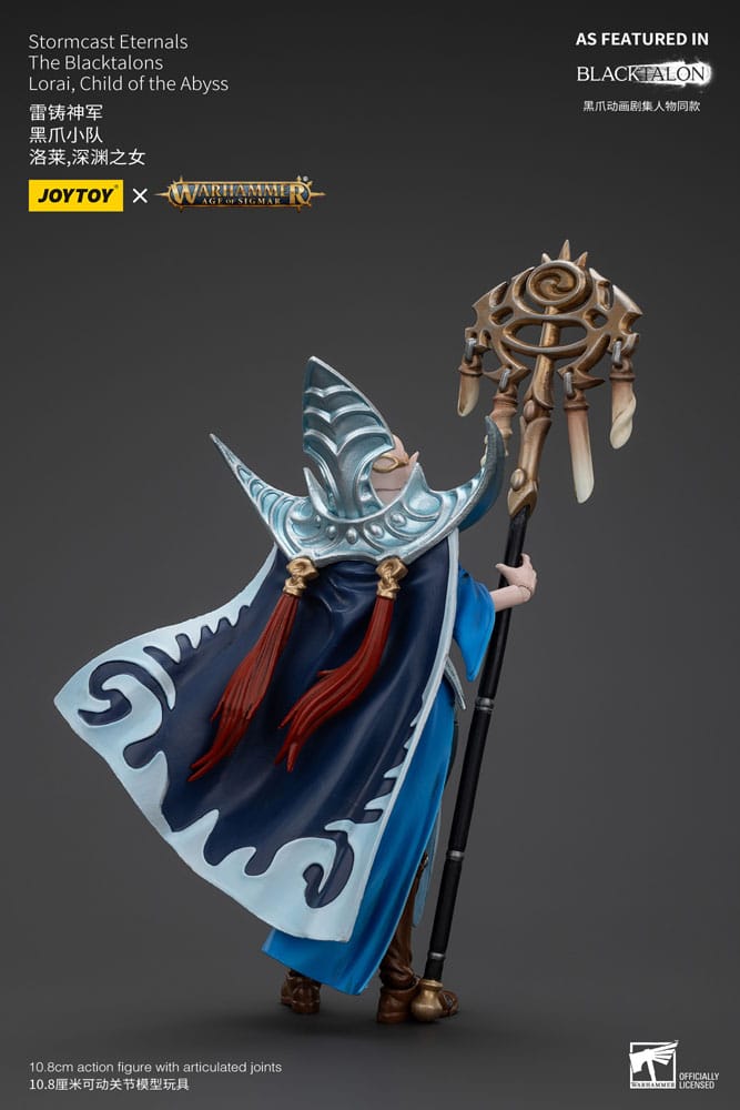 Warhammer Age of Sigmar Actionfigur Stormcast Eternals The Blacktalons Lorai Child of the Abyss 20 cm