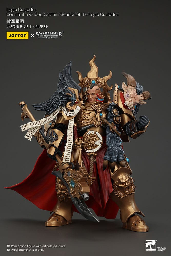 Warhammer The Horus Heresy Actionfigur Legio Custodes Constantin Valdor Captain-General of the Legio Custodes 25 cm