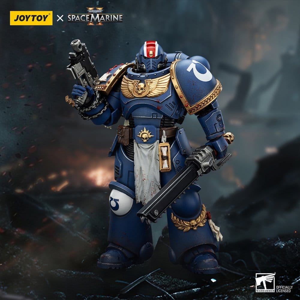 Warhammer 40,000: Space Marine 2 Action Figure Ultramarines Lieutenant Titus Collector's Edition 13 cm