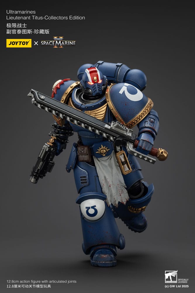 Warhammer 40,000: Space Marine 2 Action Figure Ultramarines Lieutenant Titus Collector's Edition 13 cm