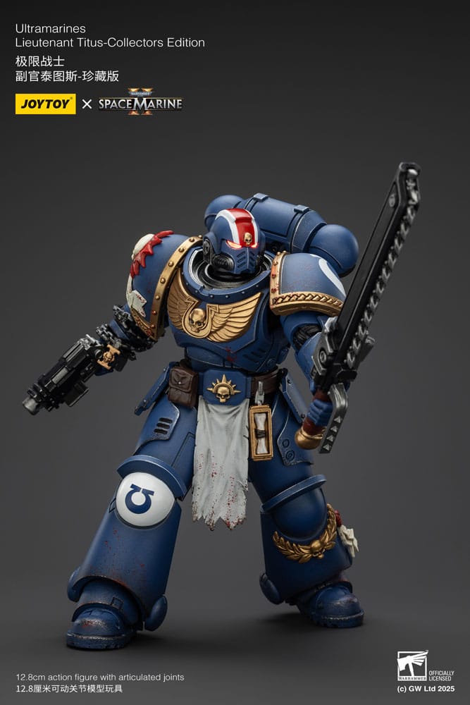 Warhammer 40,000: Space Marine 2 Action Figure Ultramarines Lieutenant Titus Collector's Edition 13 cm