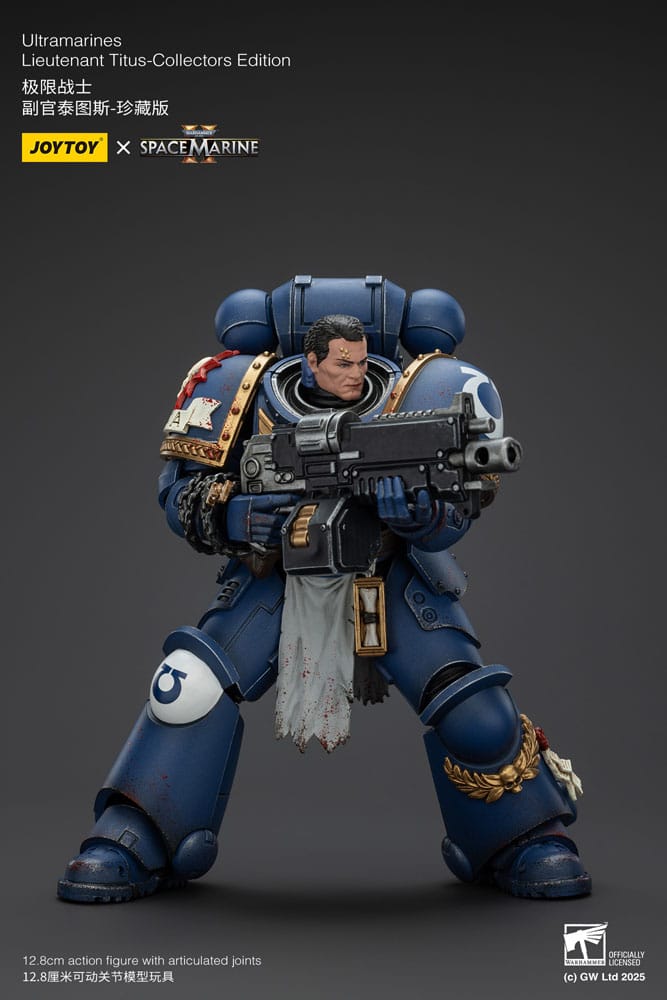 Warhammer 40,000: Space Marine 2 Action Figure Ultramarines Lieutenant Titus Collector's Edition 13 cm