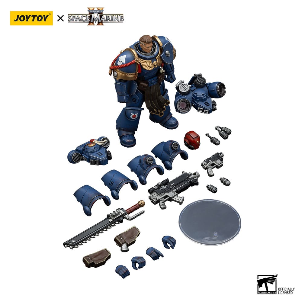Warhammer 40,000: Space Marine 2 Action Figure Ultramarines Sergeant Gadriel Collectors Edition 13 cm