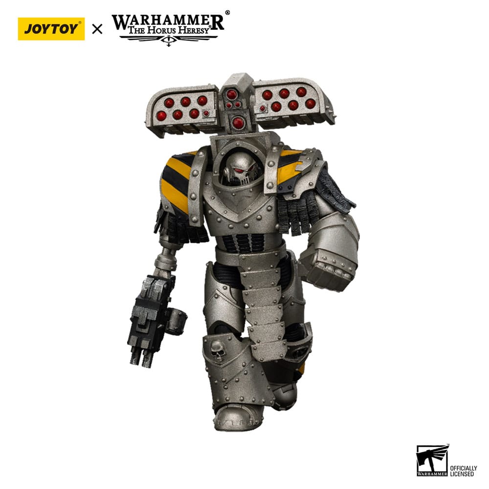 Warhammer The Horus Heresy Action Figure 1/18 Iron Warriors Tyrant Siege Master Terminator with Rocket Launcher 14 cm
