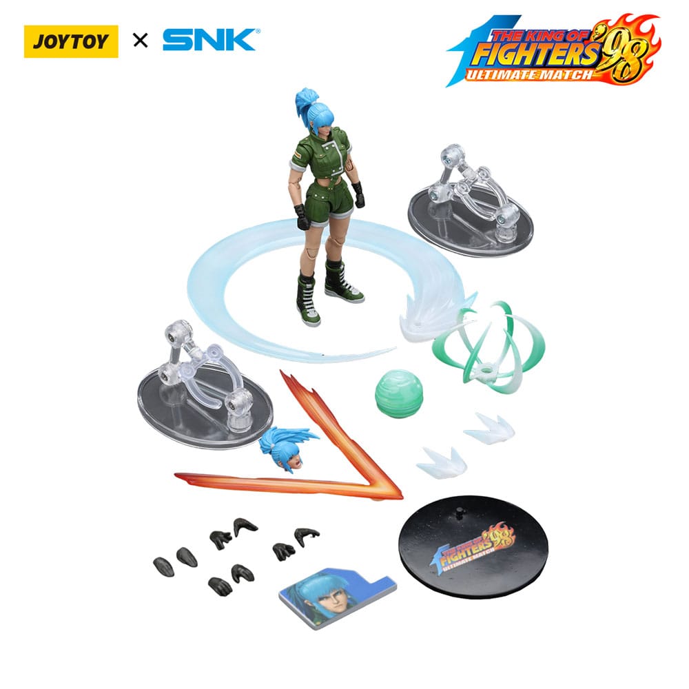 The King Of Fighters '98 Action Figure Hero Team Leona Heidern 11 cm
