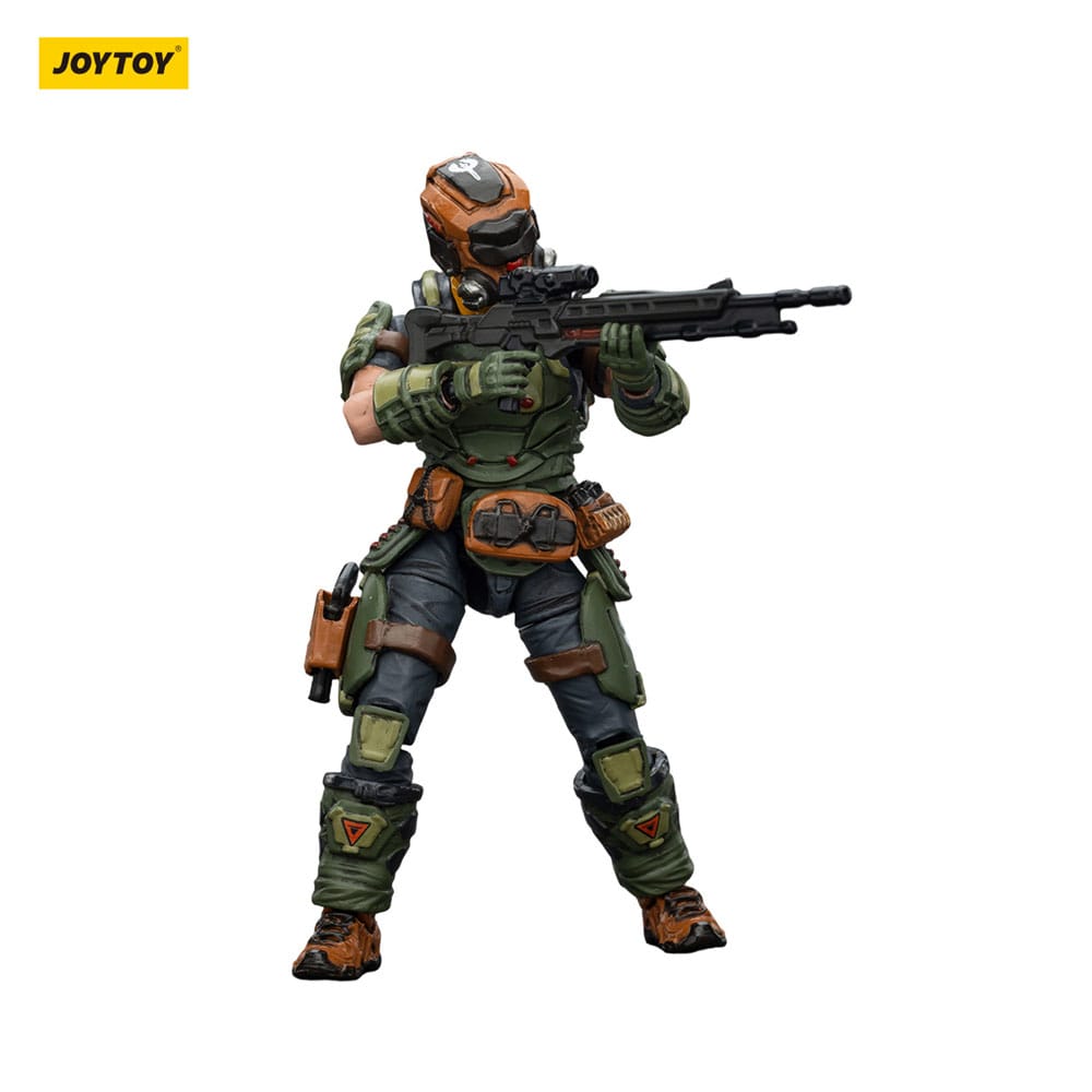 Steel Ride Corps Dark Source Action Figure Assaulter Stephen 7 cm