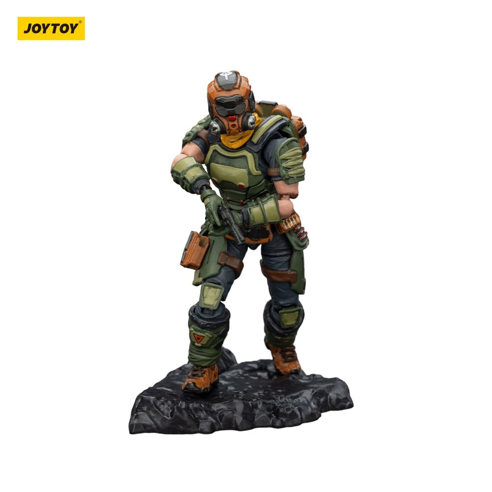 Steel Ride Corps Dark Source Action Figure Assaulter Stephen 7 cm