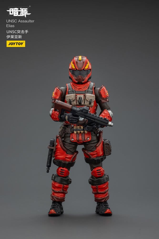UNSC Dark Source Action Figur Assaulter Elias 7 cm