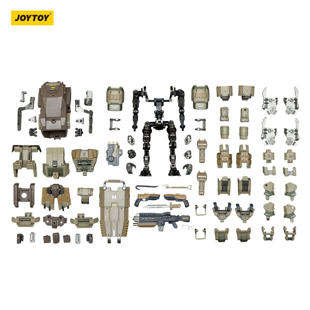 Dark Source Action Figur APOC Series Iron Vanguard Heavy Assault Mech 16 cm