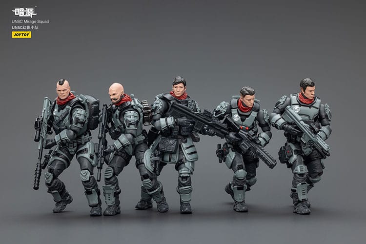 Dark Source Action Figure UNSC Mirage Squad 7 cm