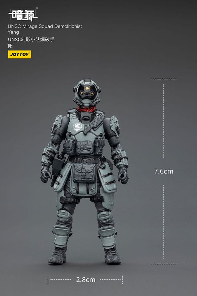 Dark Source Action Figure UNSC Mirage Squad 7 cm