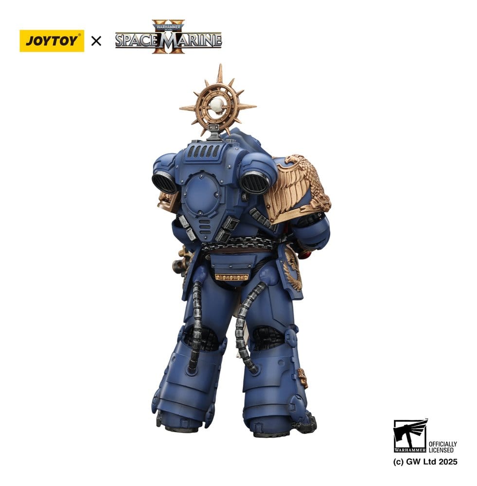 Warhammer 40,000: Space Marine 2 Action Figure Ultramarines Heavy Relic Primus Armor with Heavy Relic Bolt Rifle 13 cm