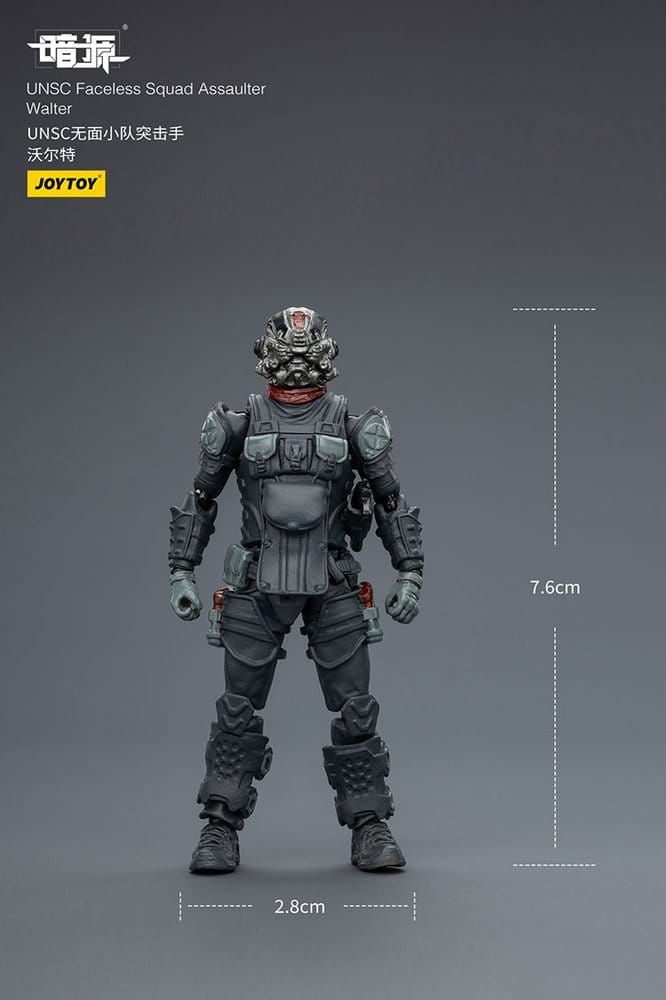 Dark Source Action Figure 1/25 UNSC Faceless Squad 8 cm