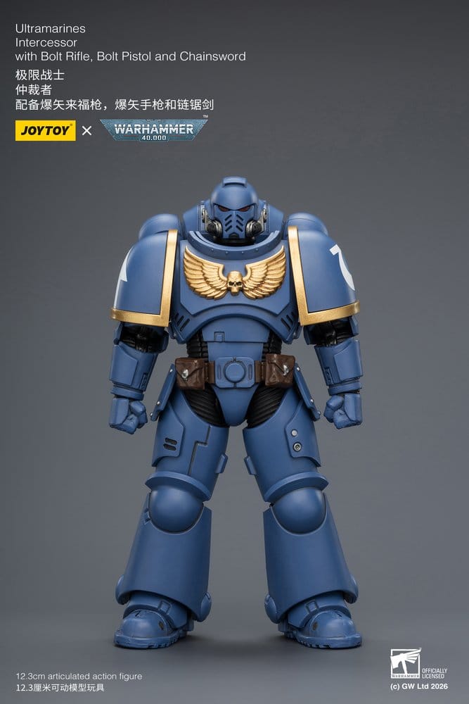 Warhammer 40,000 Action Figure Ultramarines Intercessor 12 cm