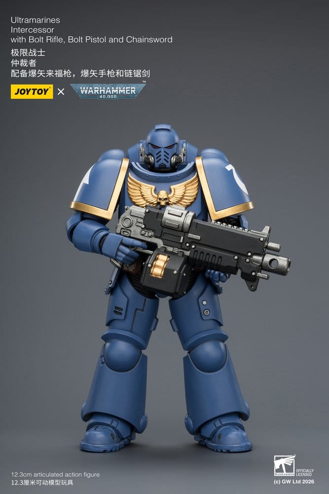 Warhammer 40,000 Action Figure Ultramarines Intercessor 12 cm