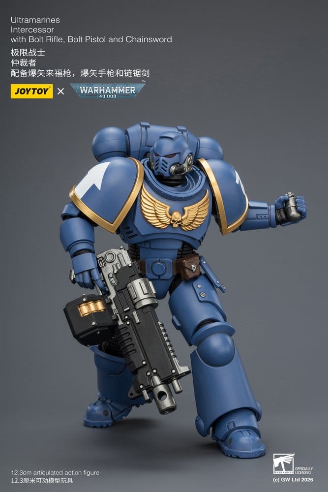 Warhammer 40,000 Action Figure Ultramarines Intercessor 12 cm