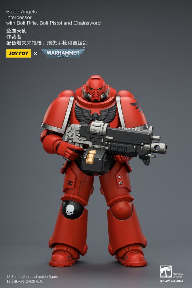 Warhammer 40,000 Action Figure Blood Angels Intercessor 12 cm