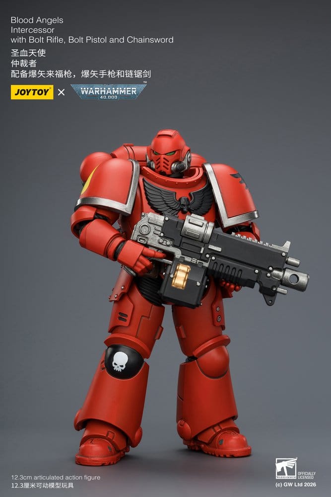Warhammer 40,000 Action Figure Blood Angels Intercessor 12 cm