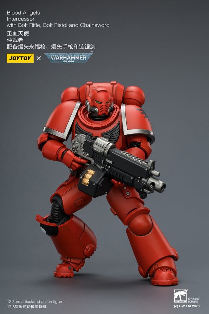 Warhammer 40,000 Action Figure Blood Angels Intercessor 12 cm