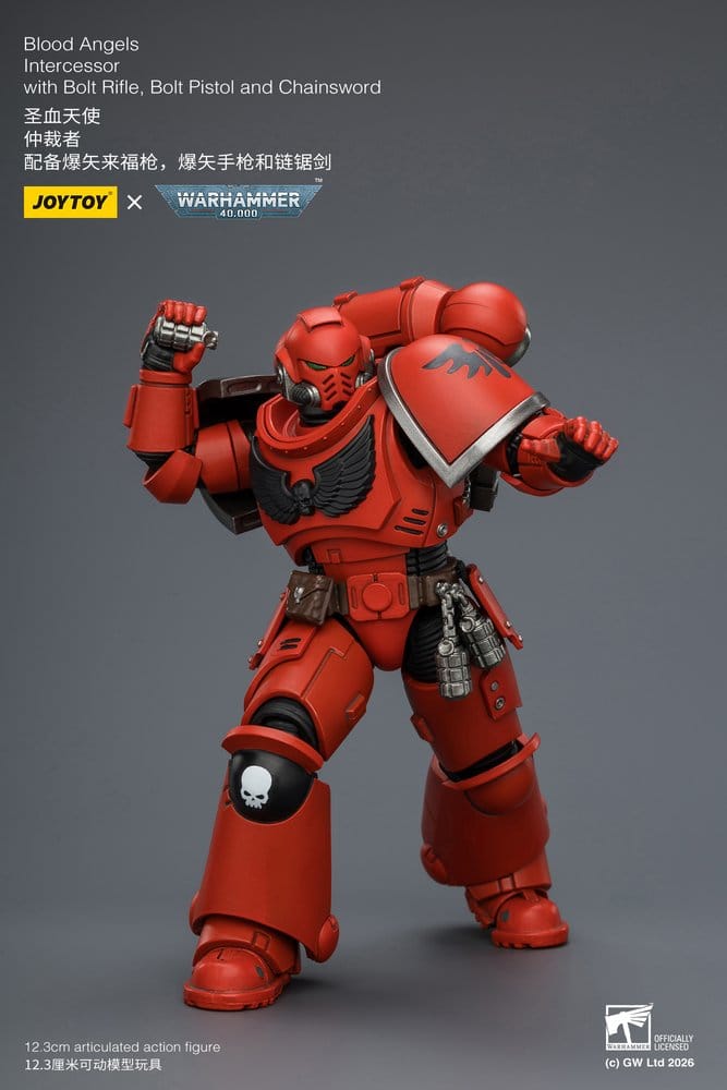 Warhammer 40,000 Action Figure Blood Angels Intercessor 12 cm