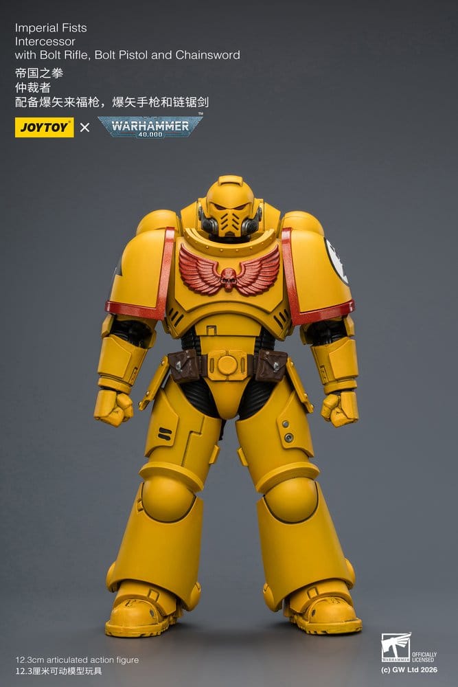 Warhammer 40,000 Action Figure Imperial Fists Intercessor 12 cm