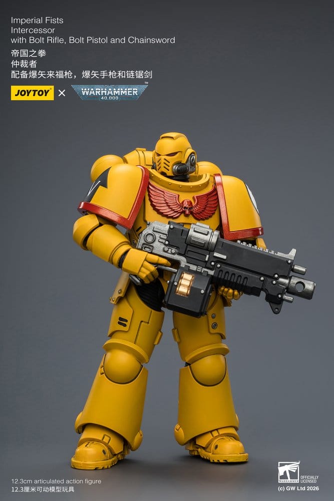 Warhammer 40,000 Action Figure Imperial Fists Intercessor 12 cm