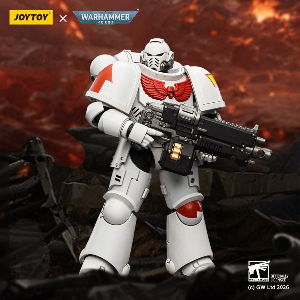 Warhammer 40,000 Action Figure White Scars Intercessor 12 cm