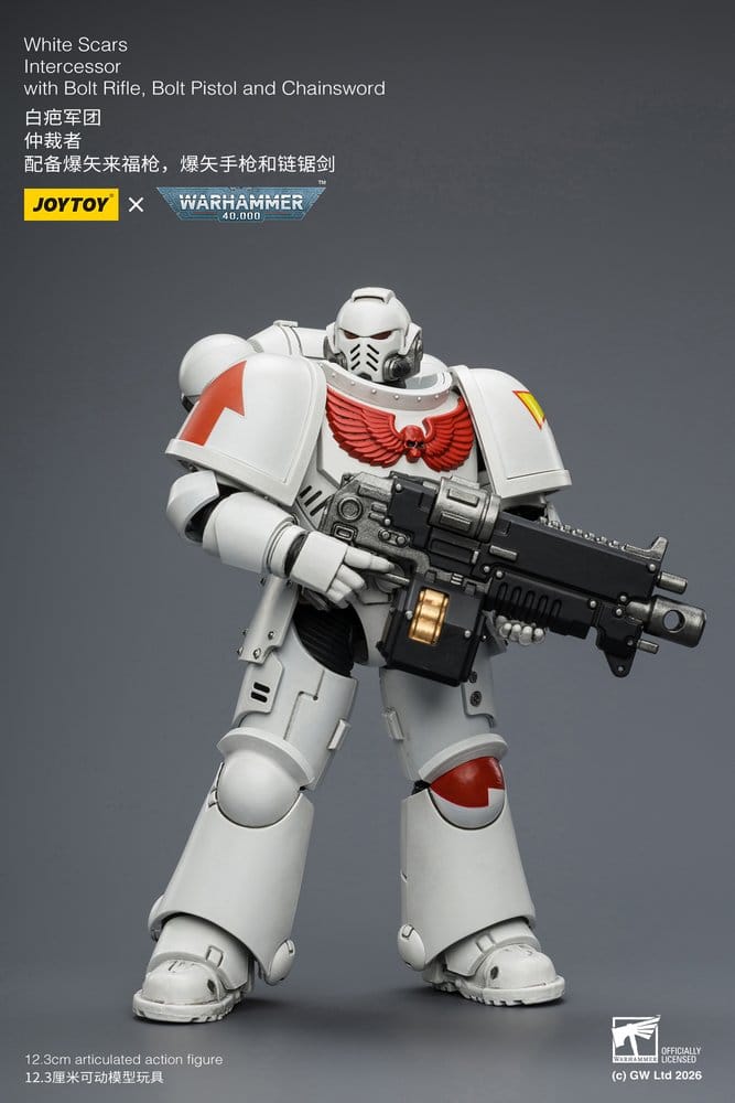 Warhammer 40,000 Action Figure White Scars Intercessor 12 cm