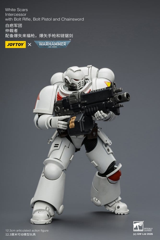 Warhammer 40,000 Action Figure White Scars Intercessor 12 cm