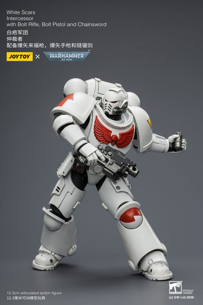 Warhammer 40,000 Action Figure White Scars Intercessor 12 cm