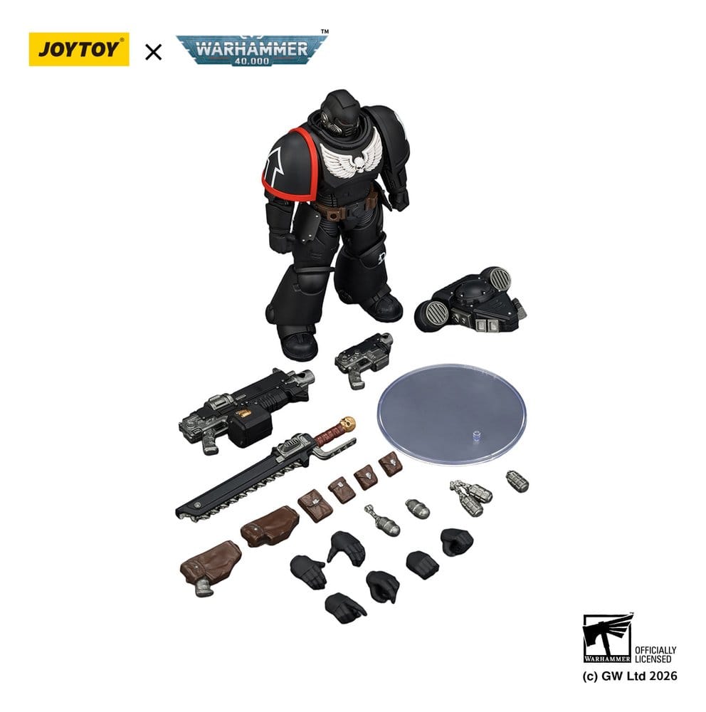 Warhammer 40,000 Action Figure Raven Guard Intercessor 12 cm