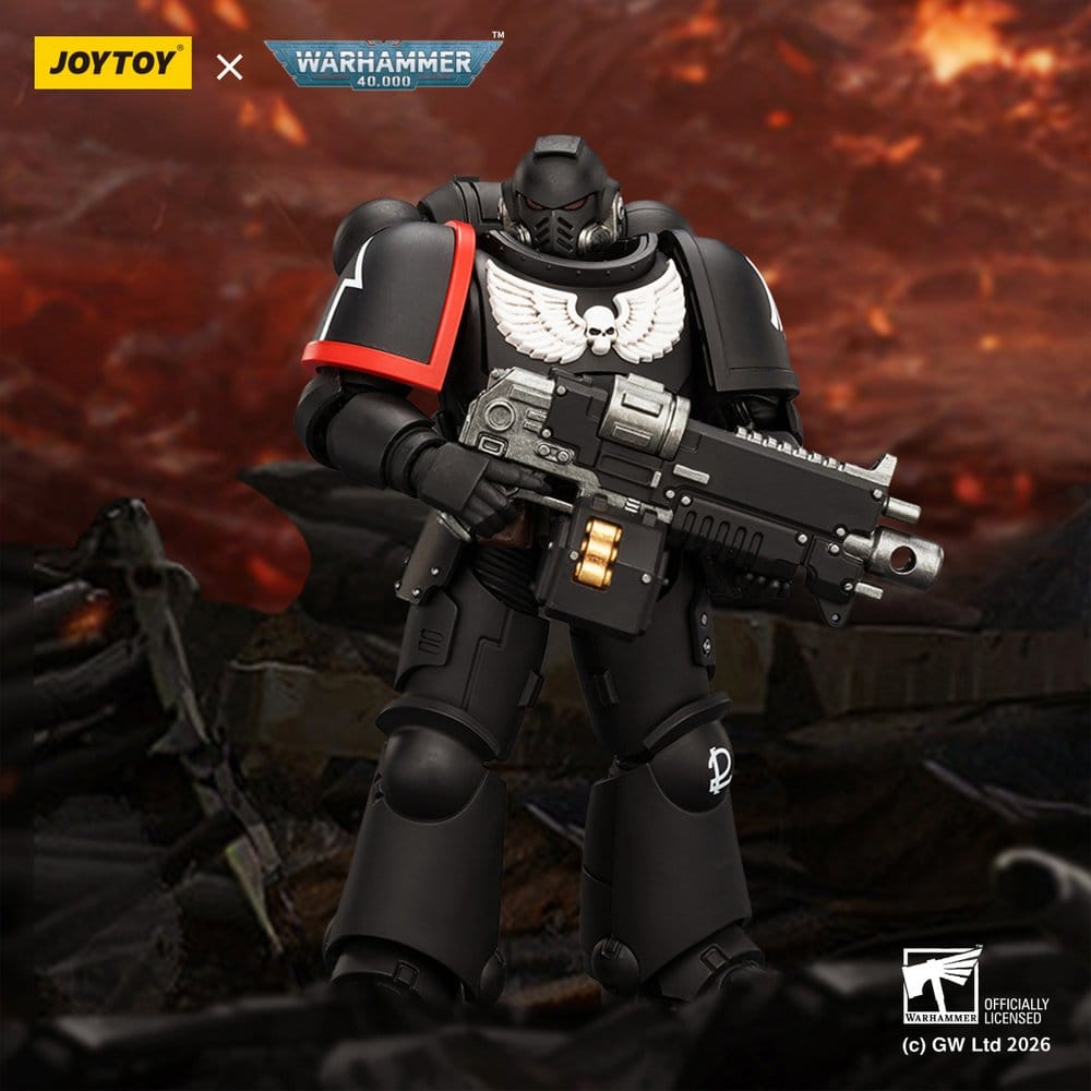 Warhammer 40,000 Action Figure Raven Guard Intercessor 12 cm