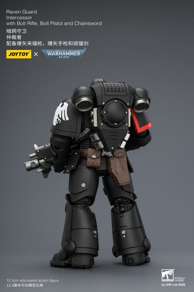 Warhammer 40,000 Action Figure Raven Guard Intercessor 12 cm